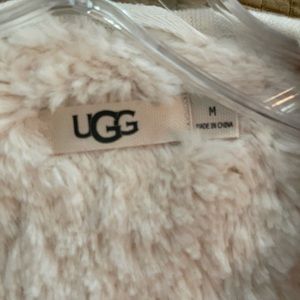 Ugg fleece lined knit cardigan. So soft!